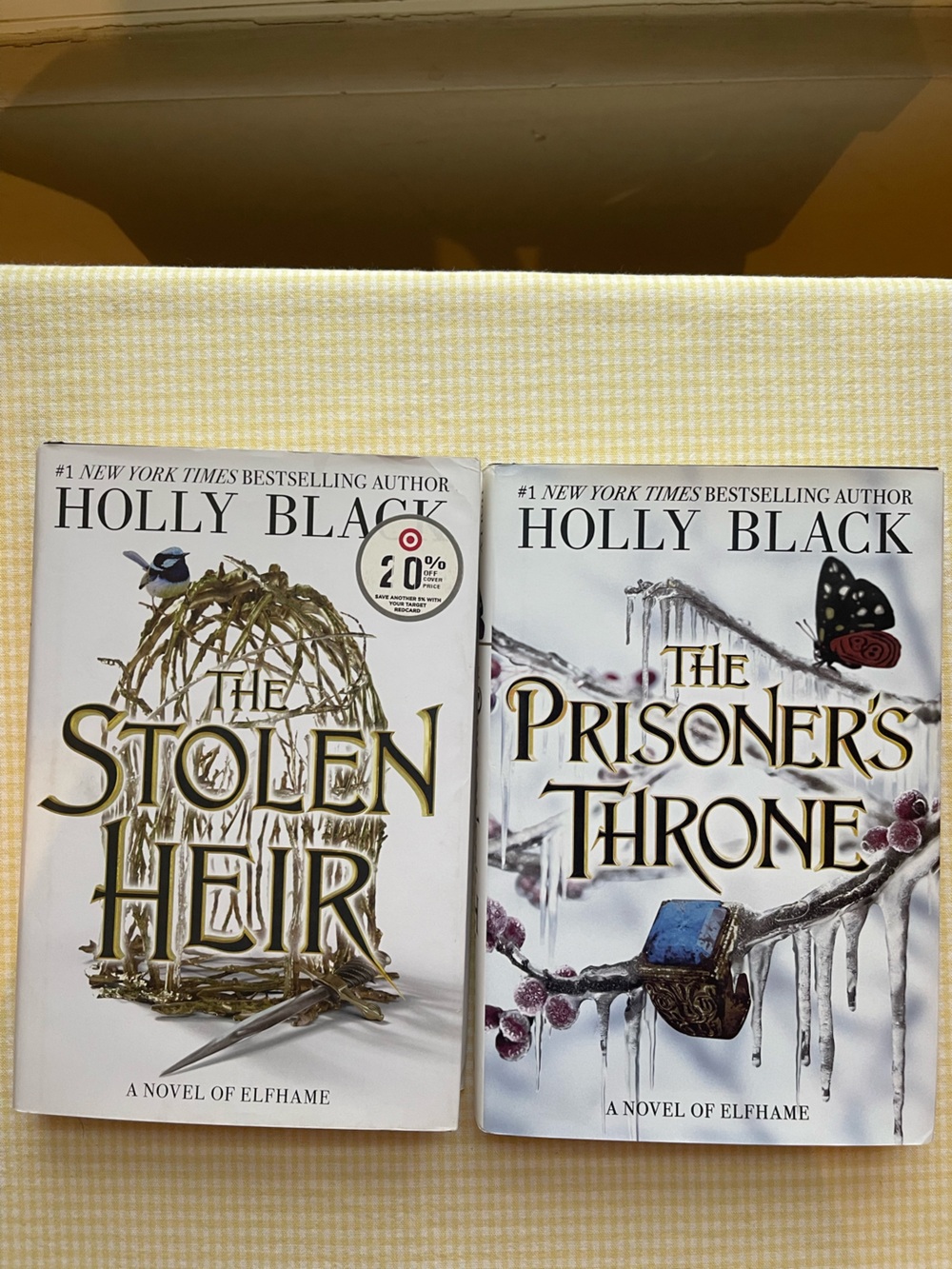 Two Hardcover Books by Holly Black- The Stolen Heir and The Prisoner’s Throne